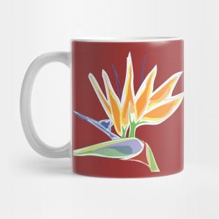 Bird Of Paradise Tropical Plant by Cricky Mug